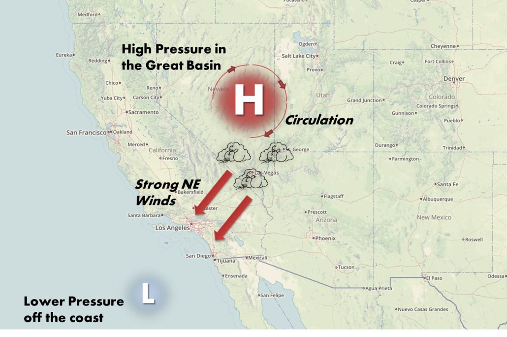 Recipe for Santa Ana Winds