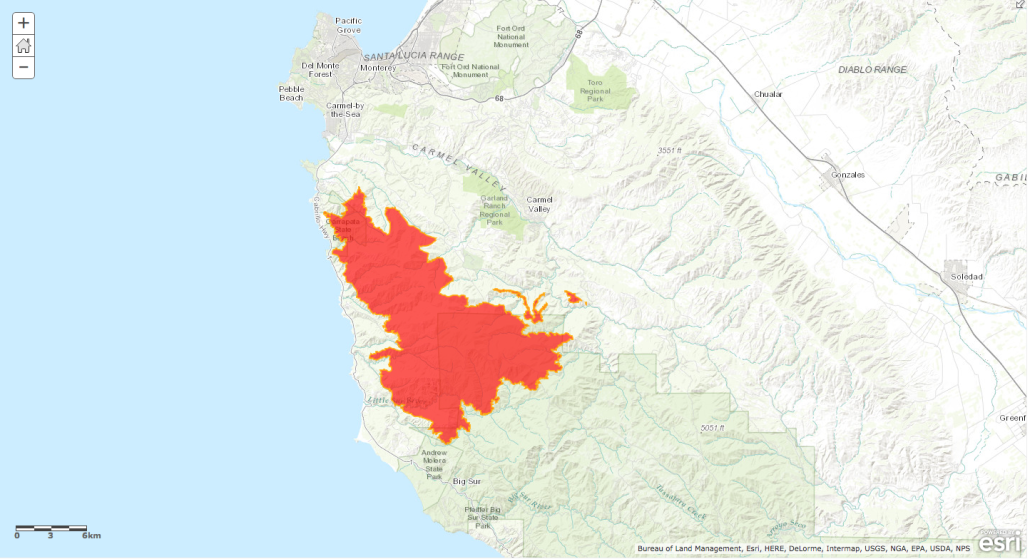 Soberanes Fire Perimeter