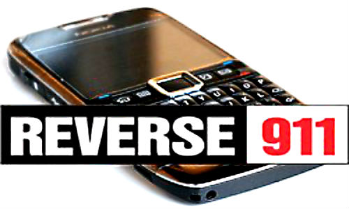 Reverse 911 sends a warning to the public of emergency situations