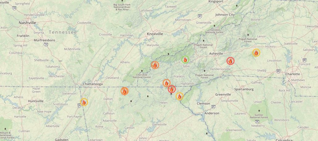 Appalachian Wildfires