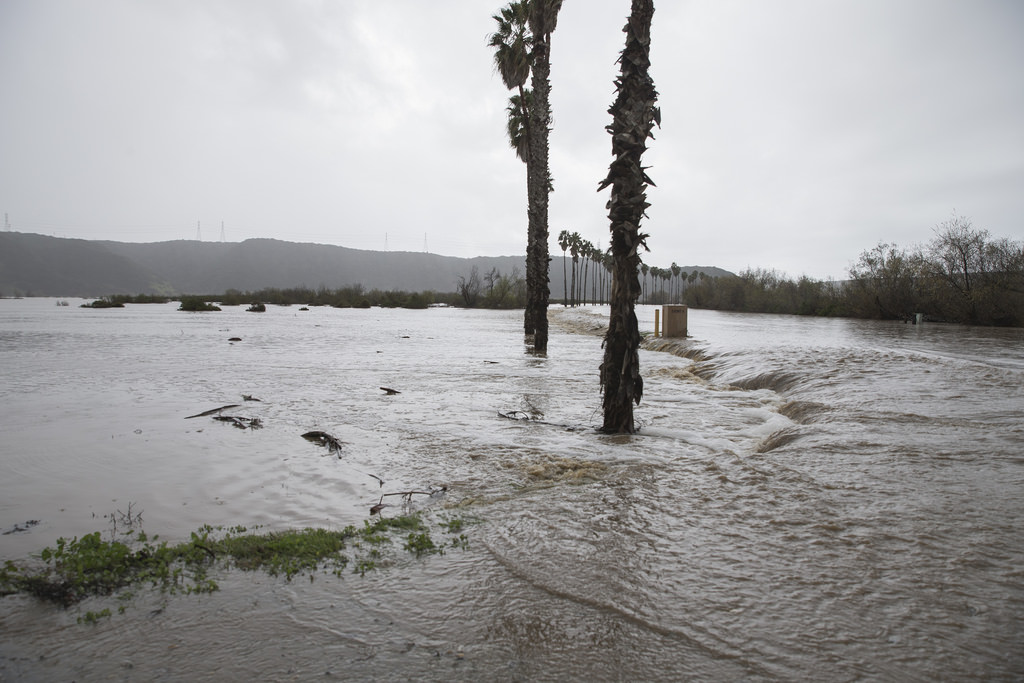 Areas of San Jose Flood After Nearby Dam Overflows