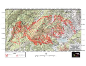 Brian Head Fire IR Map
