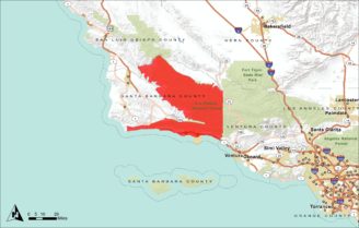 Weekend Red Flag Conditions for Santa Barbara County