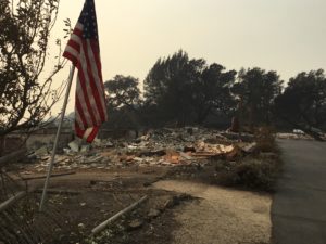 Santa Rosa Neighborhood damaged