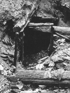 Image of mining tunnel where Pulaski and his crew stayed overnight - now called the Pulaski Tunnel