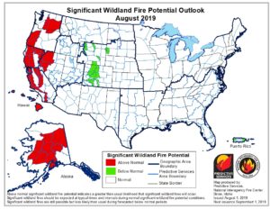 aug fire potential