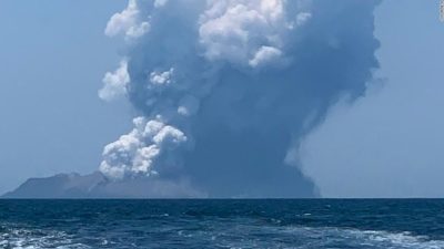 Popular New Zealand Volcano Erupts