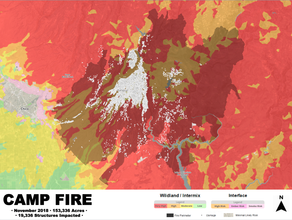 camp fire and RZRisk