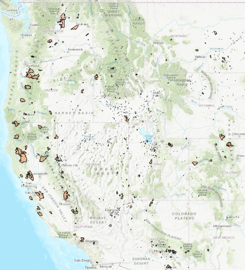 2020 wildfire map
