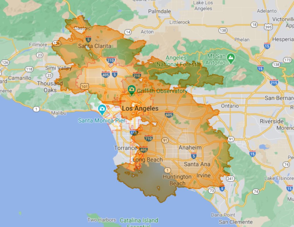 Record Setting Wildfire - Largest in California's History