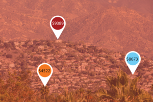 Wildfire risk scoring for properties