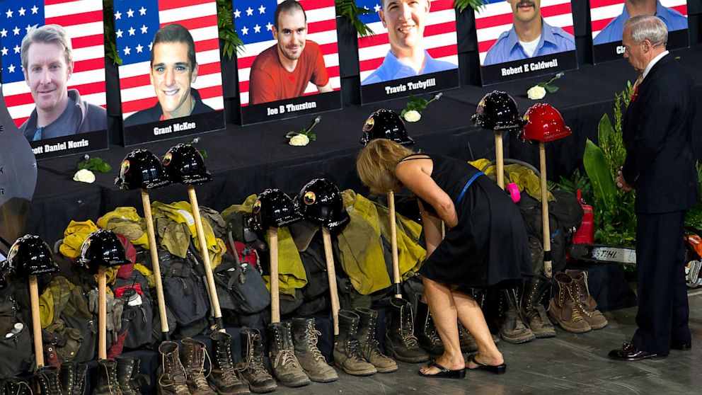 Workout Honors the Granite Mountain Hotshots