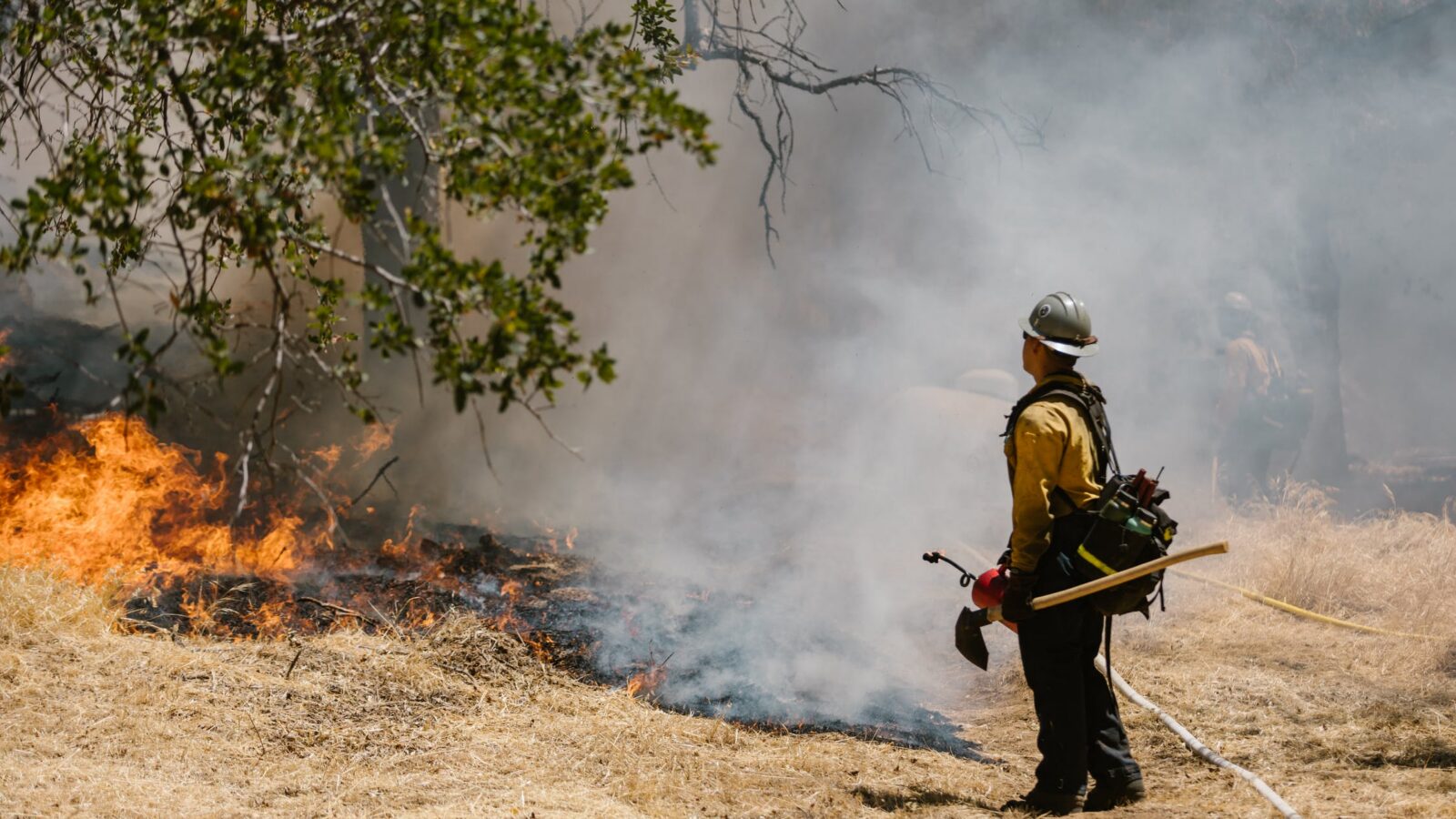 Establishing control of a fire is an important step towards adding "containment"
