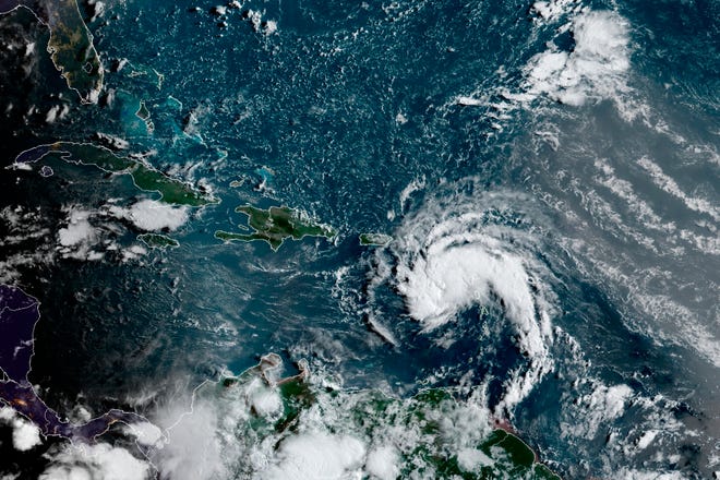 Tropical Storm Fred Approaches Florida