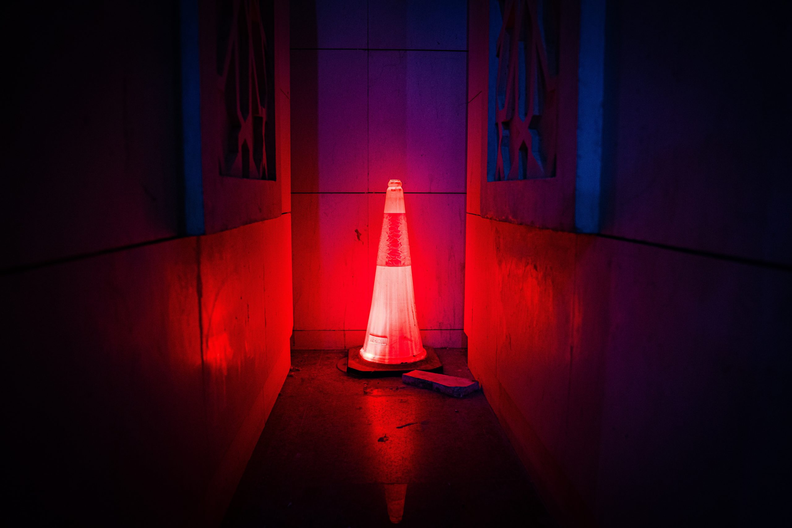 warning cone